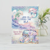 Invitation Sous l'invitation de Sea Shower Pool (Debout devant)