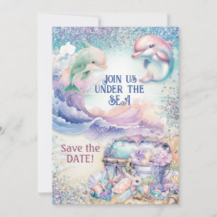 Invitation Sous l'invitation de Sea Shower Pool