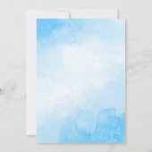 Invitation Sous l'invitation du Baby shower Sea Boys (Dos)