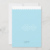 Invitation Sous l'invitation maritime (Dos)