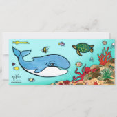 Invitation Sous l'invitation Sea-Ocean Life (Dos)