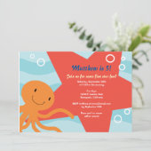 Invitation sous-marin de partie (Debout devant)