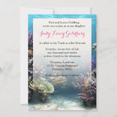 Invitation sous-marine de bat mitzvah (Dos)