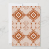 Invitation Southwestern Dream Country Desert Western Mariage (Dos)