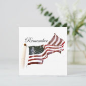 Invitation Souvenez-vous de la Journée commémorative - Les cr (Debout devant)