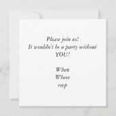 Invitation Souvenez-vous de la Journée commémorative - Les cr (Dos)