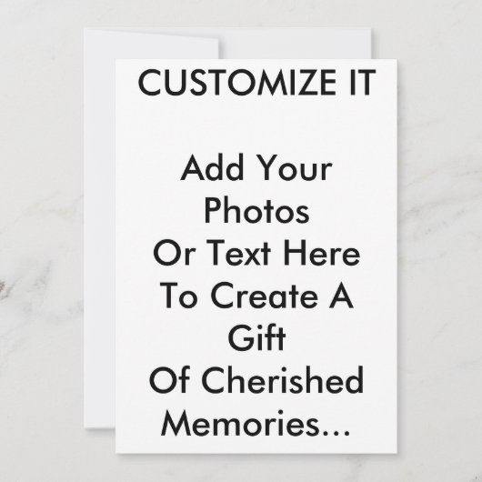 Invitation Souvenir (Devant)