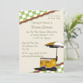 Invitation Souvenirs d'été retraite (Debout devant)