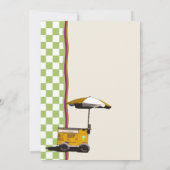 Invitation Souvenirs d'été retraite (Dos)