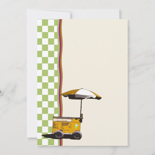 Invitation Souvenirs d'été retraite (Dos)