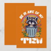 INVITATION SOYEZ AU COURANT DE MON TISM (Devant / Derrière)