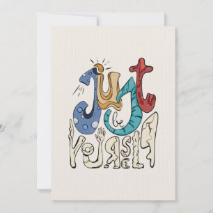 Invitation Soyez Audacieux, Sois Toi : Soyez Simplement Vous-