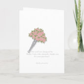 Invitation Soyez ma domestique des boutiques de robes (Dos)