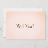 Invitation Soyez ma servante d'État | Joli Blush (Dos)