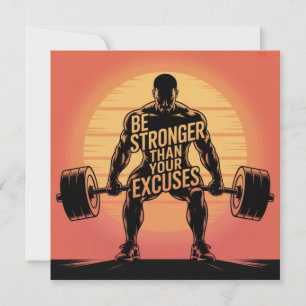 Invitation Soyez Plus Fort Que Vos Excuses