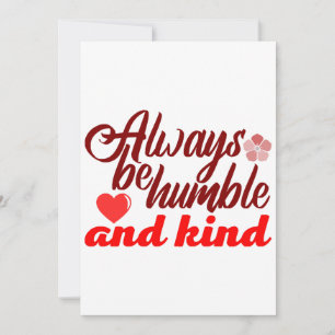 Invitation Soyez toujours humble et gentil BOSS LADY Boss Bab