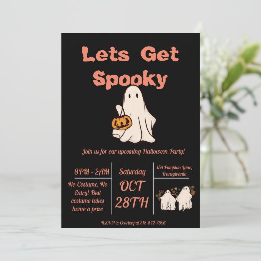 Invitation Soyons Éffrayants ! (Debout devant)