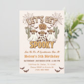 Invitation Soyons Éffrayants 5e anniversaire Western Party (Debout devant)