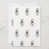 Invitation Soyons éffrayants ! anniversaire de enfant de mons (Dos)