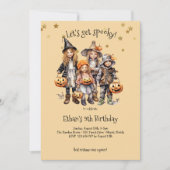 Invitation Soyons éffrayants ! Fête anniversaire de enfant co (Devant)