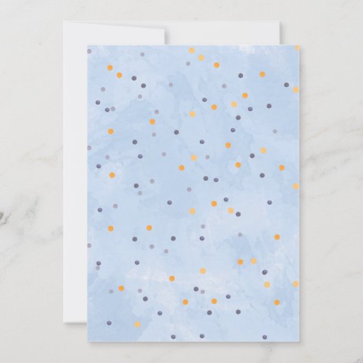 Invitation Soyons éffrayants Halloween 1er Boo-day Anniversai (Dos)