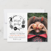 Invitation Soyons Éffrayants Halloween N'importe quel âge Pho (Devant)