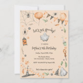 Invitation Soyons éffrayants ! Parti anniversaire de enfant S (Devant)