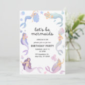 Invitation Soyons les sirènes (Debout devant)