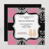 Invitation Spa Bachelorette (Devant / Derrière)