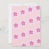 Invitation Spa de beauté Anniversaire fête Relax Pamper Face  (Dos)