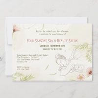 Invitation Spa et Beauté