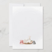 Invitation Spa Party Invitation, Natural Calm Refresh Pamper (Dos)