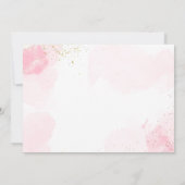 Invitation Spa Party Maquillage fille Anniversaire Photo Invi (Dos)