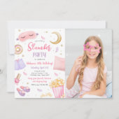 Invitation Spa rose de la fête de Stwood (Devant)