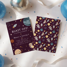 Space Adventure Playful Kids Birthday Party