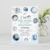 Invitation Space Anniversaire Party Two The Moon Boy 2e anniv (Debout devant)