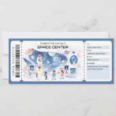 Invitation  Space Center Gift Certificate (Devant)