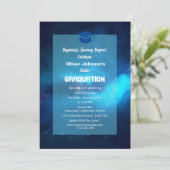 Invitation Space Classic Simple Graduation (Debout devant)