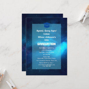 Invitation Space Classic Simple Graduation