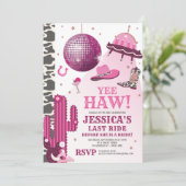 Invitation Space Cowgirl Bachelorette (Debout devant)