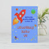 Invitation Space Explorer 5x7 (Debout devant)