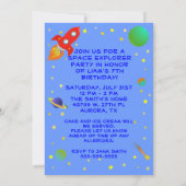 Invitation Space Explorer 5x7 (Dos)