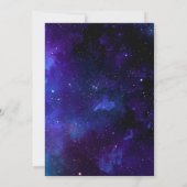 Invitation Space Rehearsal Dinner | Galaxy Celestial Wedding (Dos)