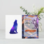 Invitation Space Wolf howling (Debout devant)