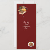 INVITATION SPAGHETTI PARTY DANCE, CUISINE ITALIENNE ET TOMATE (Dos)