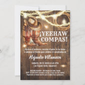 Invitation Spanish Mexican Cowboy Cumpleaños Vaquero (Devant)