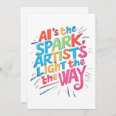 INVITATION SPARK (Devant / Derrière)