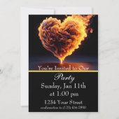 Invitation Spark the Fun : Ne manquez pas notre Hot Fire Part (Devant)