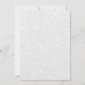 Invitation Sparkle Silver Nuestra Boda Bilingue (Dos)