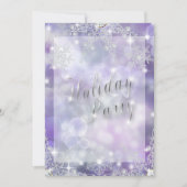 Invitation Sparkling Amethyst Bokeh Lights (Devant)